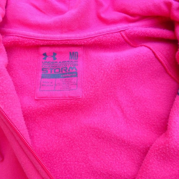 Under Armour Storm sz M Hoodie Heavy Charged Cotton - Picture 5 of 6